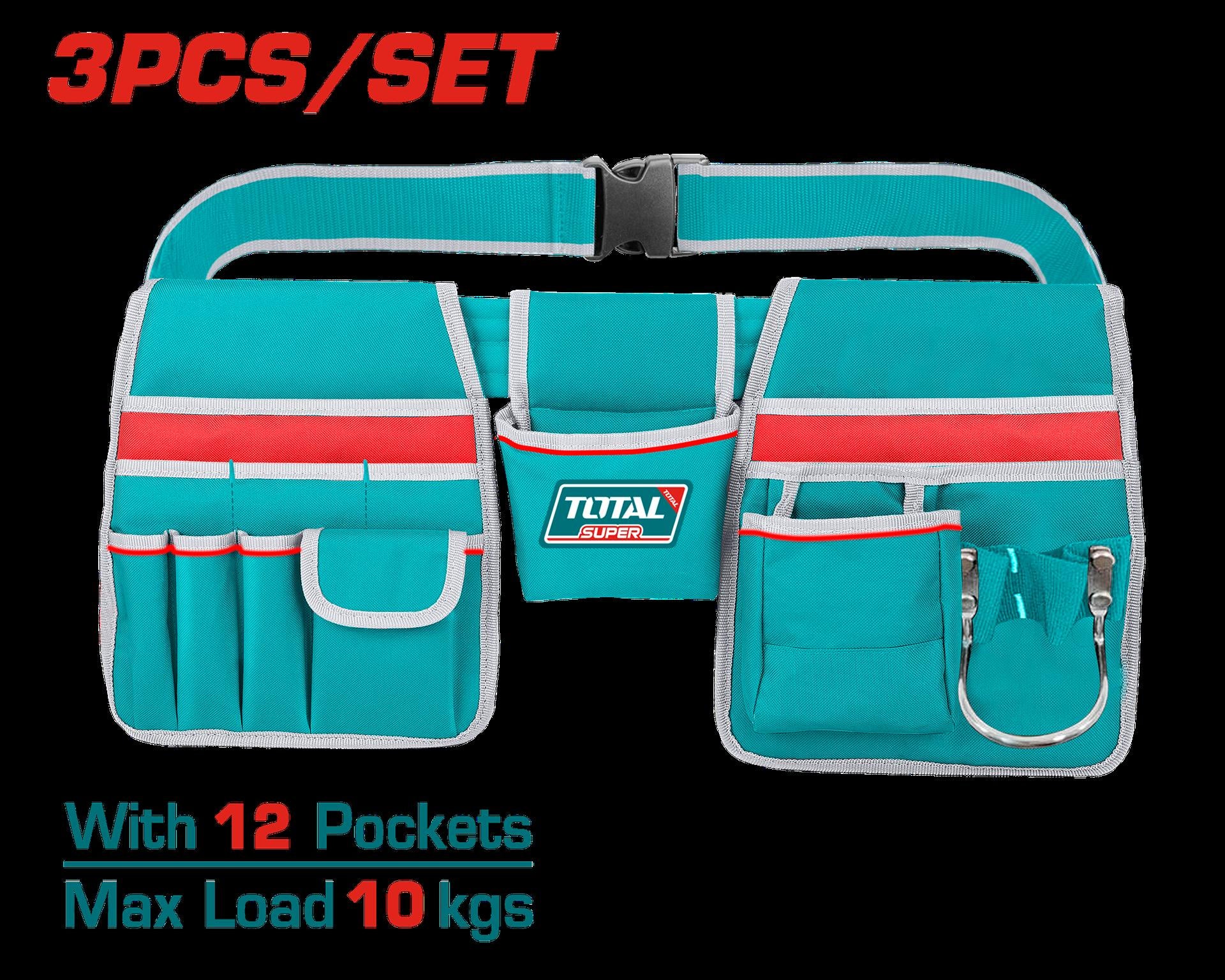Porta Herramienta De 13 Bolsillos Capacidad Maxima 10Kg Super Total  Tht16P20325