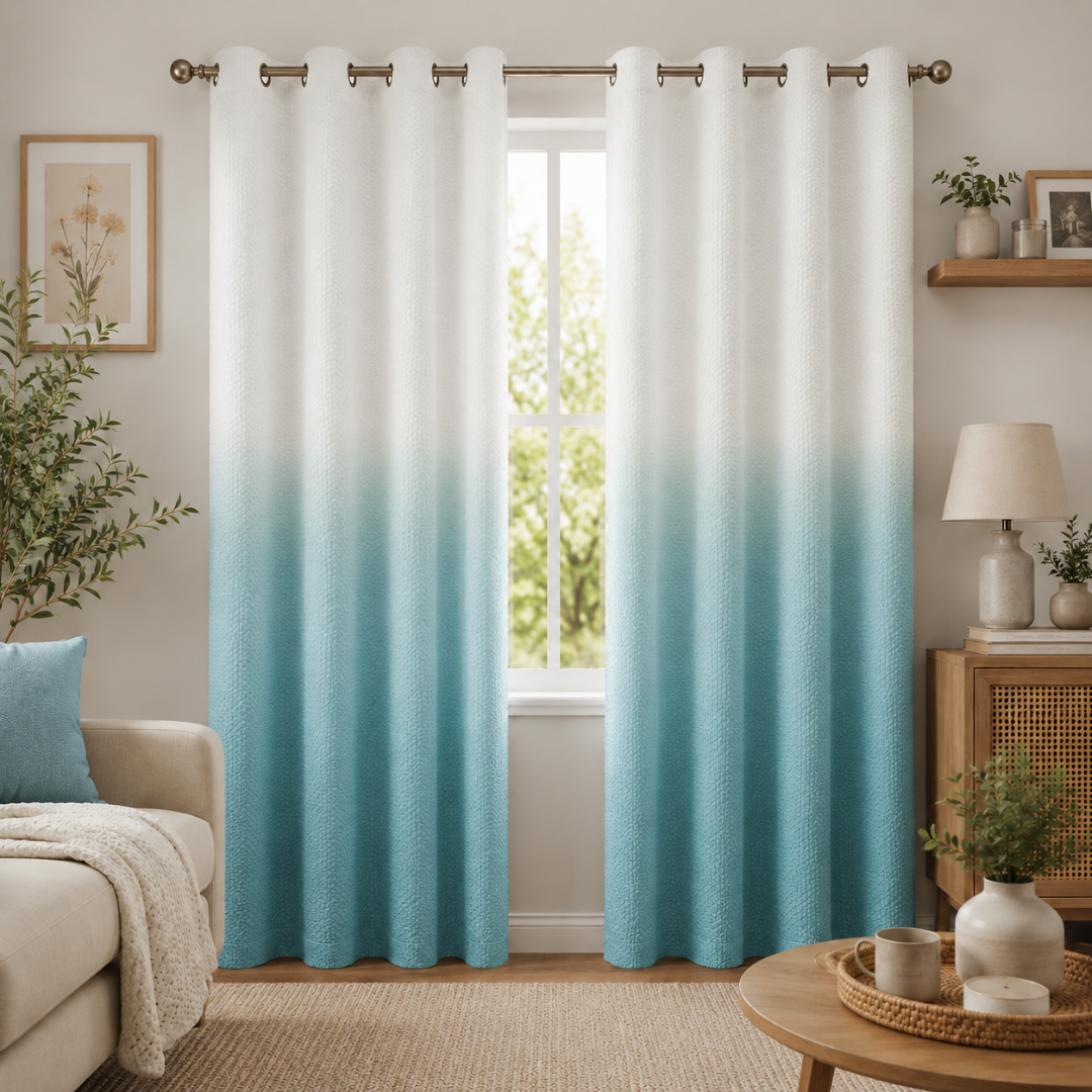 Cortina Sfumato Azul