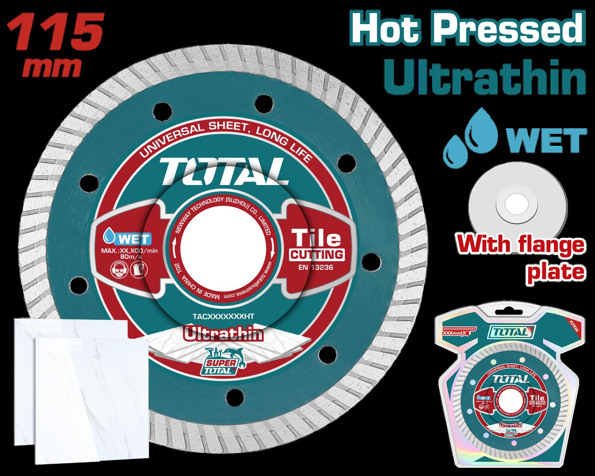 Disco Diamantado Turbo 4 12 Industrial Super Total Tac2131151Ht