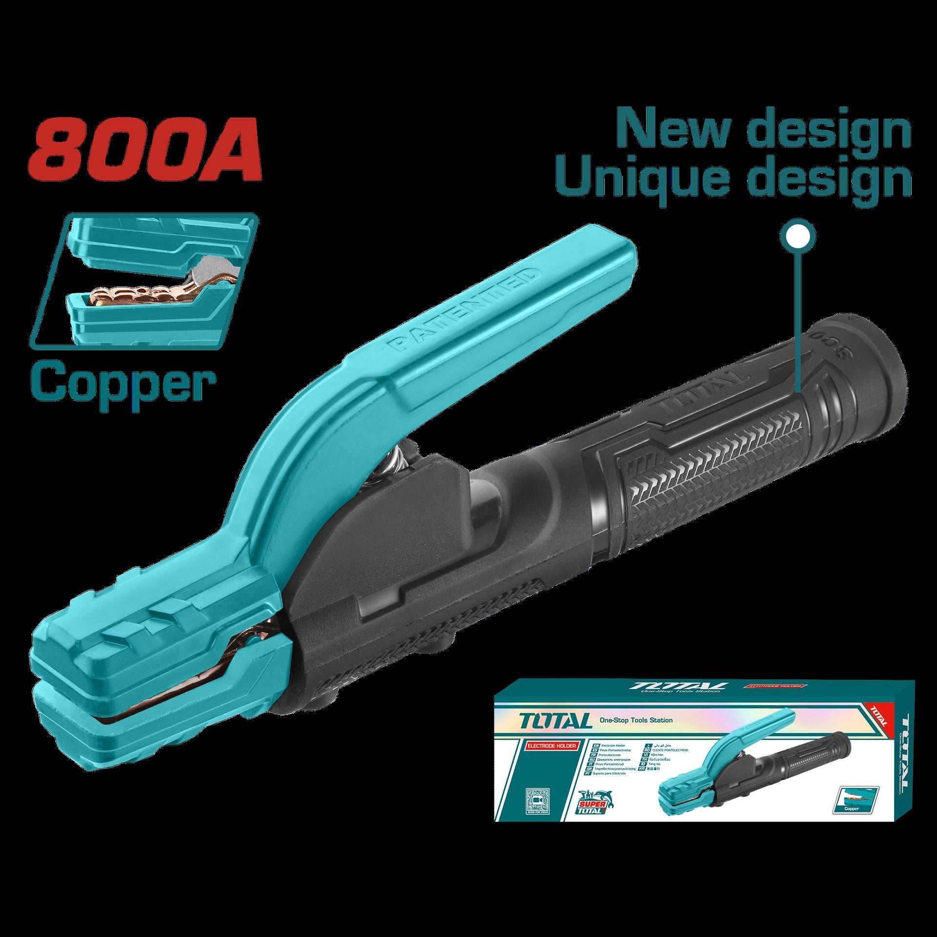 Portaelectrodo 800 Amp Super Total Twah8006