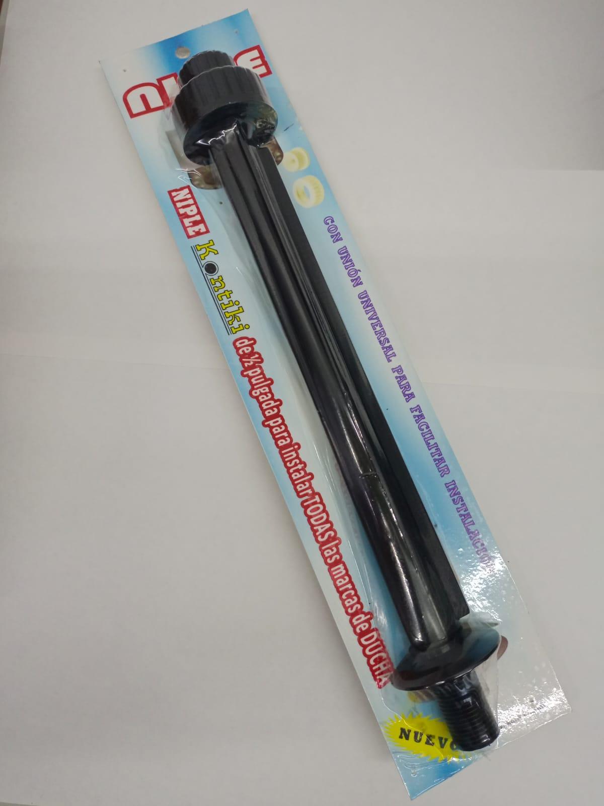 Niple Plastico Kontiki Con Universal Negro  K052N