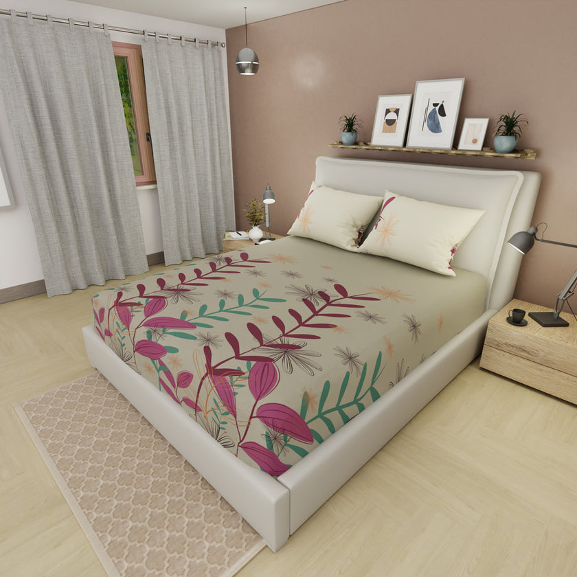 Sábana Ajustable Cozy Flora