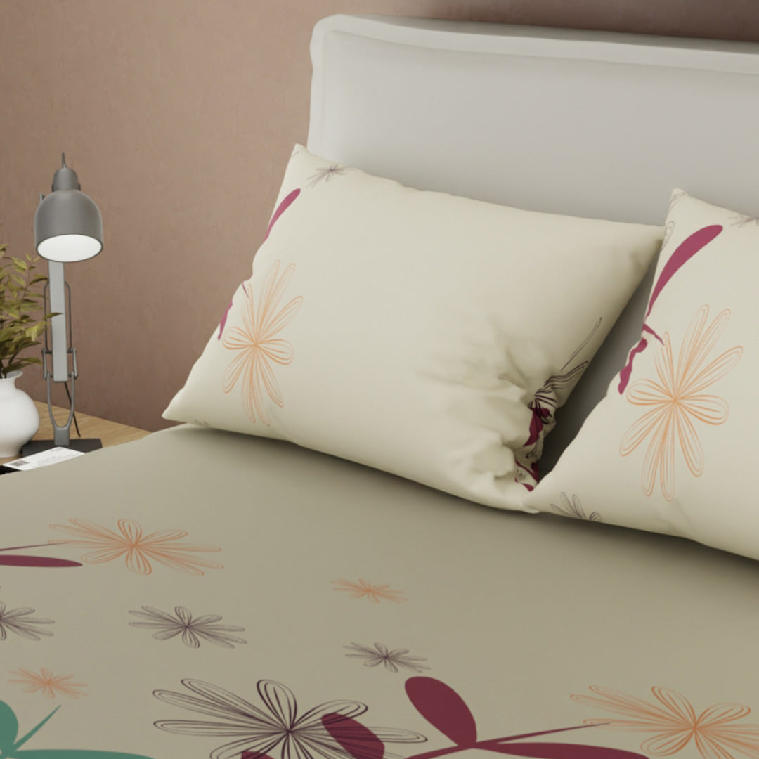 Sábana Ajustable Cozy Flora