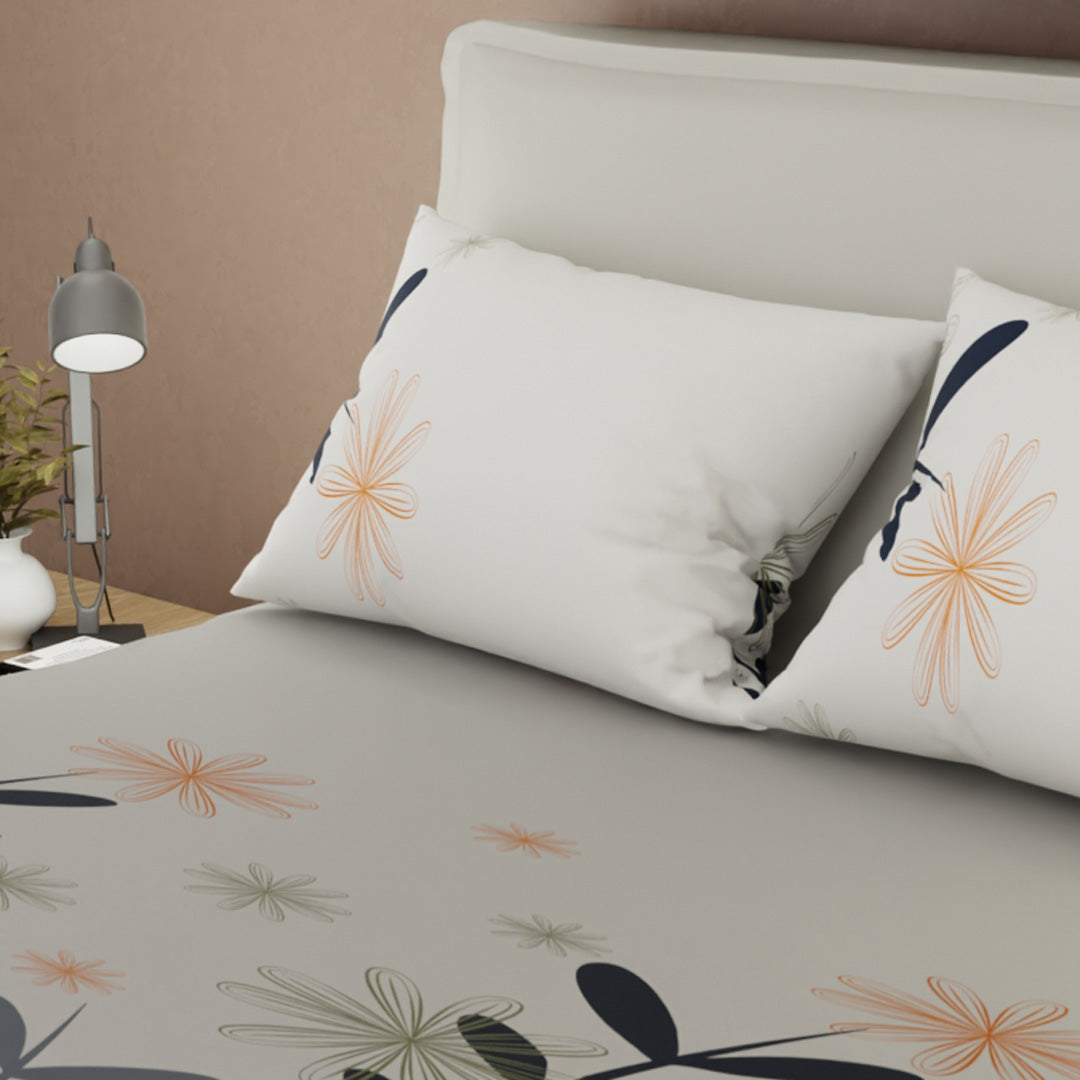 Sábana Ajustable Botanical Navy