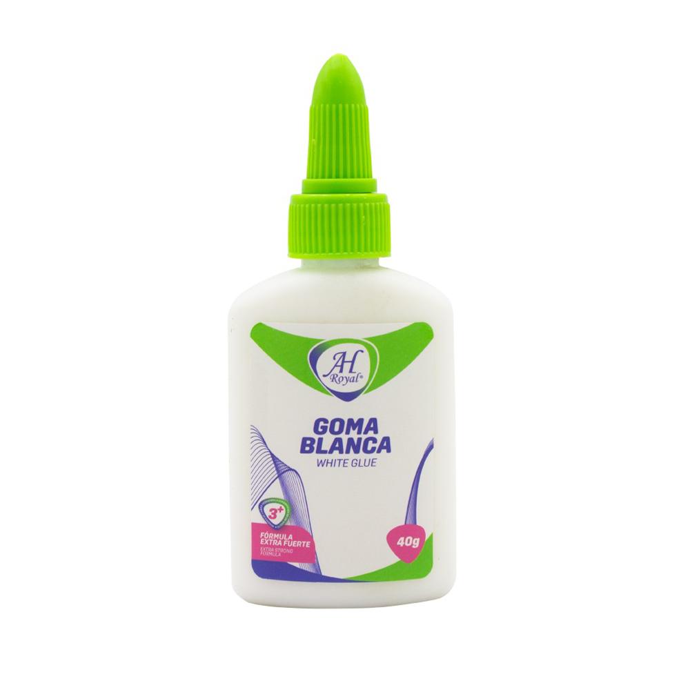 Goma Blanca Ahroyal De 40 Gramos Displey X 12 Undega