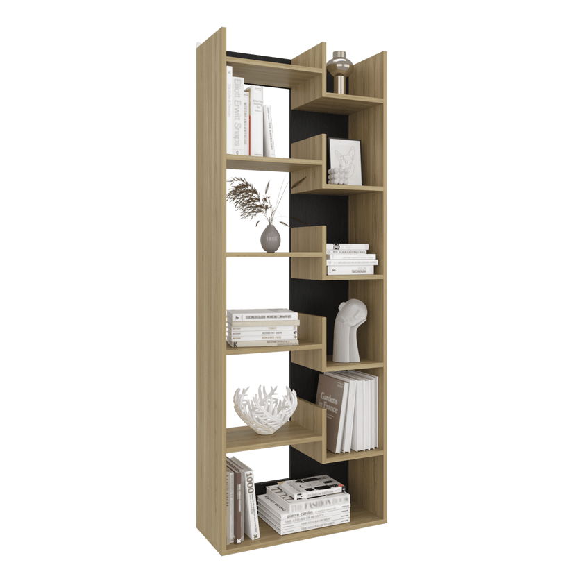 Biblioteca Clover 162X60X25 Rta Fresno Wengue