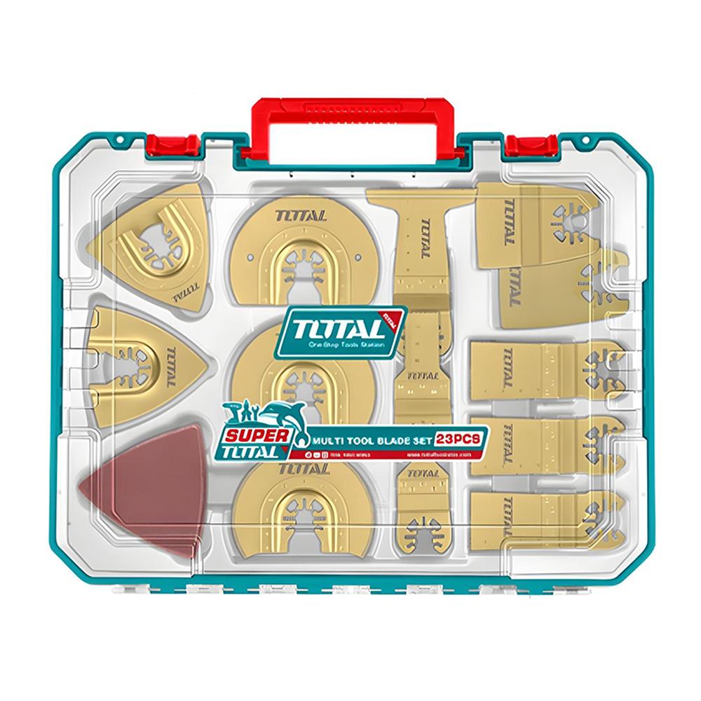 Accesorios X 23 Piezas Para Multiherramienta Industrial Super Total Taktmt2301