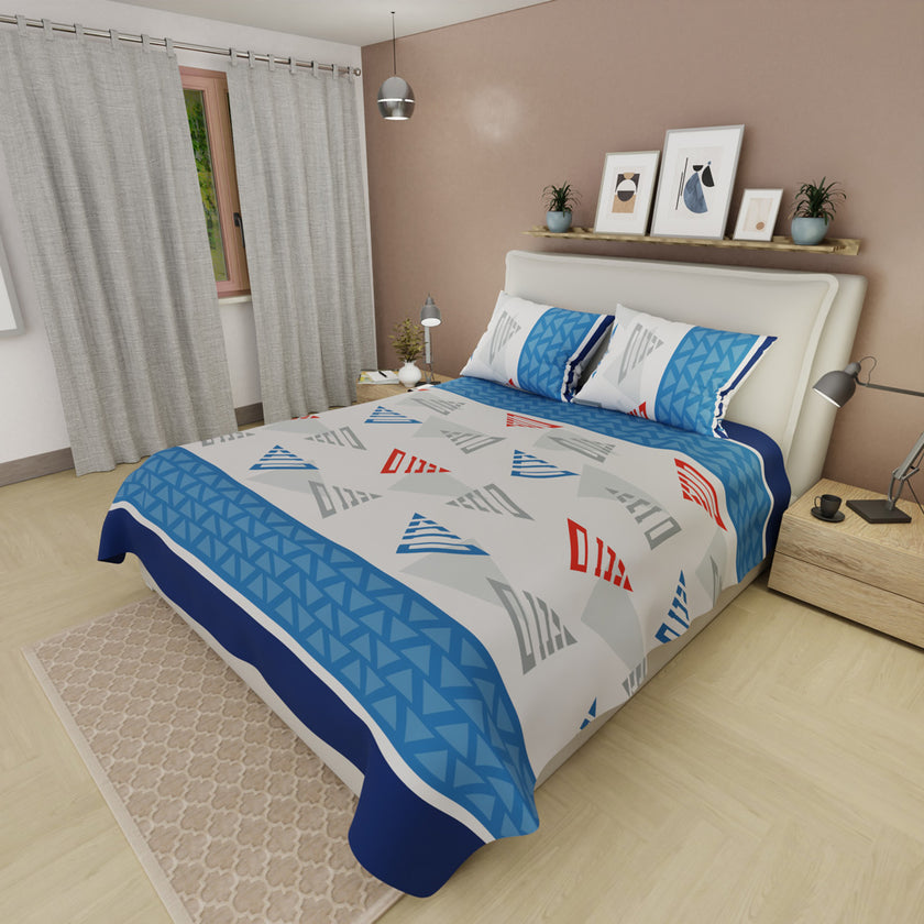 Juego De Sábanas 180 Hilos Ángulo Virtual
