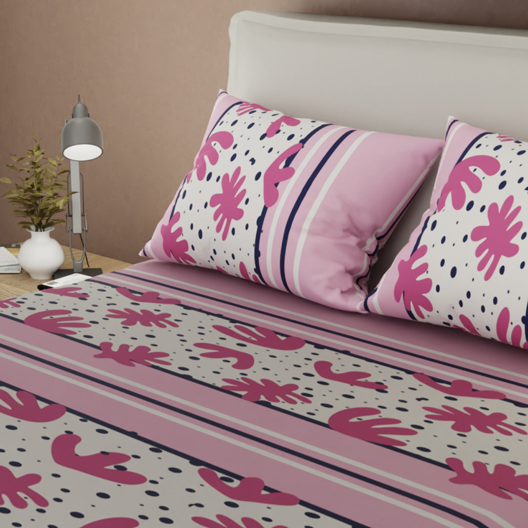 Sábana Ajustable Forma Activa Rosa