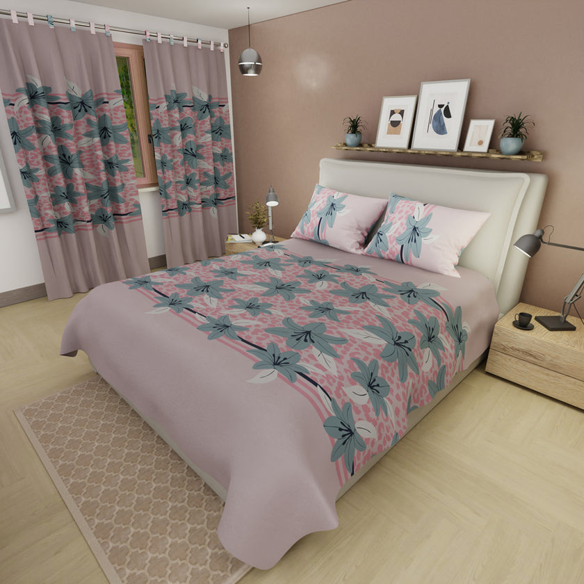 Juego De Sábanas Microfibra Suavizada  Galería Neutra