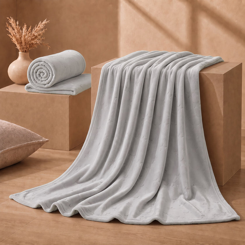 Copia Cobija Comfortsoft Gris Claro Suave