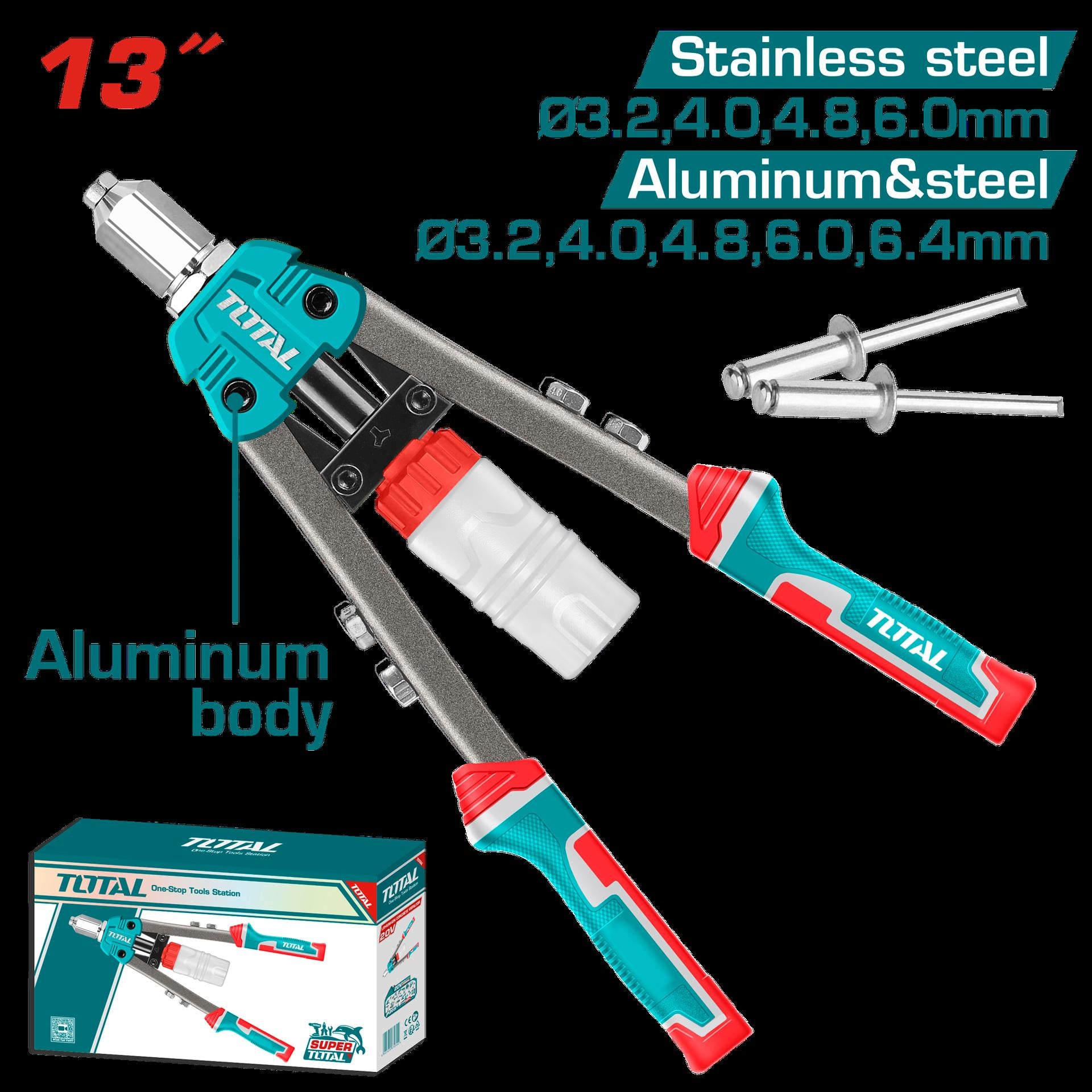 Remachadora Manual 13 Industrial Super Total Tht32131