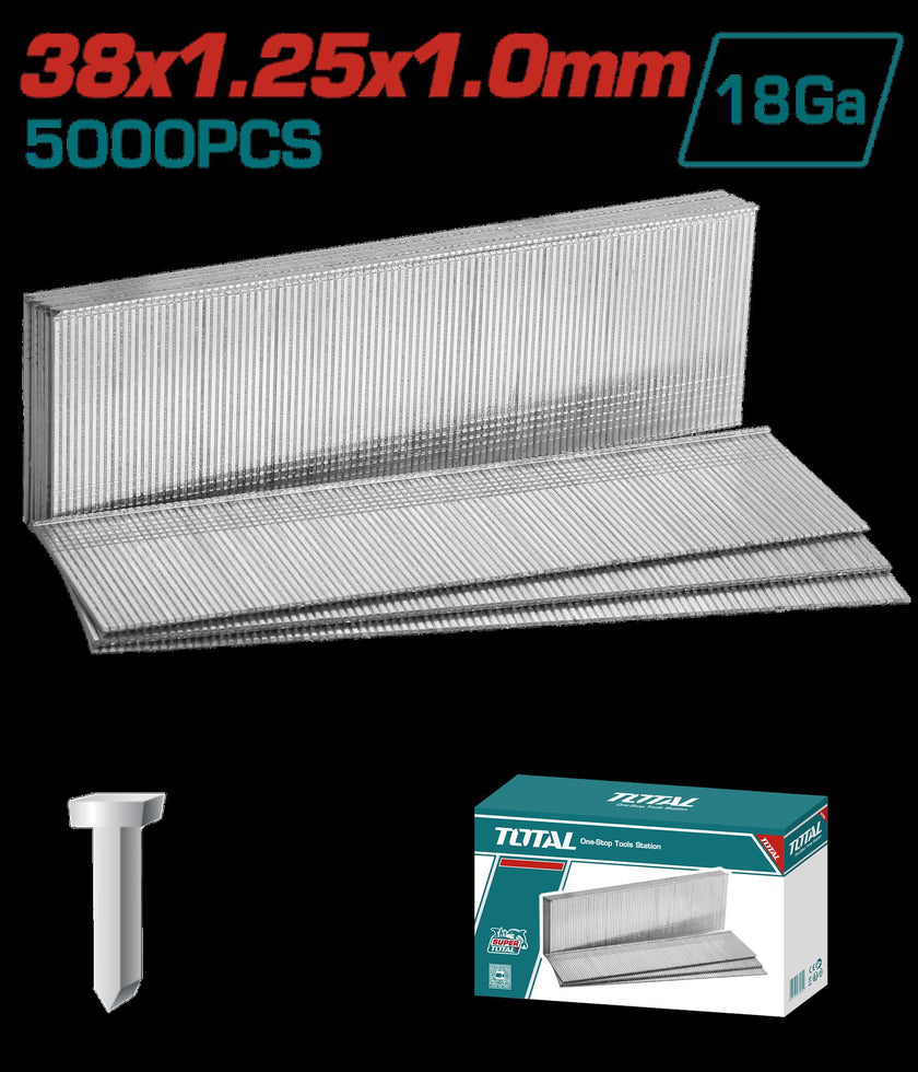 Clavo 38Mm Para Clavadora Neumatica 5000 Pzs Total Tac918381