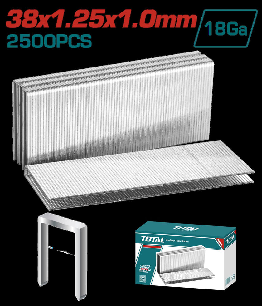 Grapa 38Mm Para Grapadora Neumatica Total Tac918382
