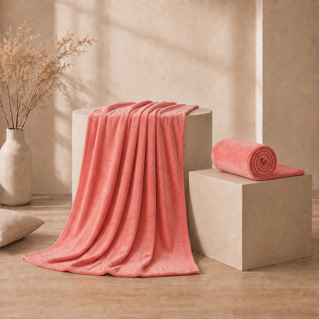 Cobija Piel Durazno Soft Rosa Curuba