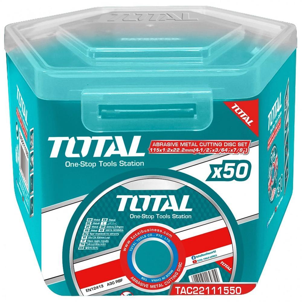 Disco Corte Metalacero Inoxidable 412 Super Total50Unidades Tac20111550