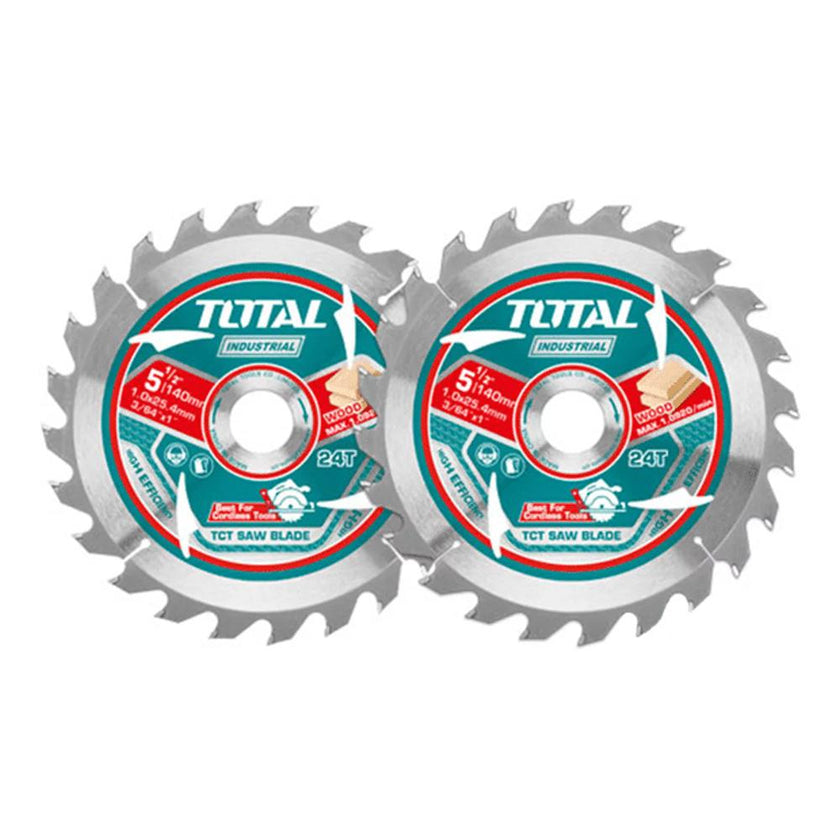 Disco Corte Madera 5 12 Juego X 2 Unidades Industrial  Super Total Tac2331403