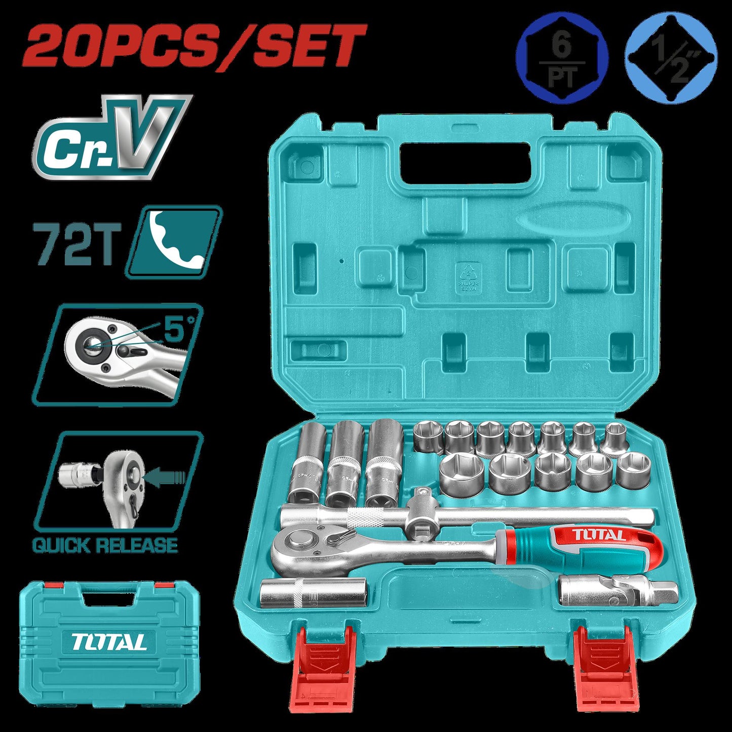 Rache Con Copas 12 X 20 Pzs Industrial Super Total Tht121201