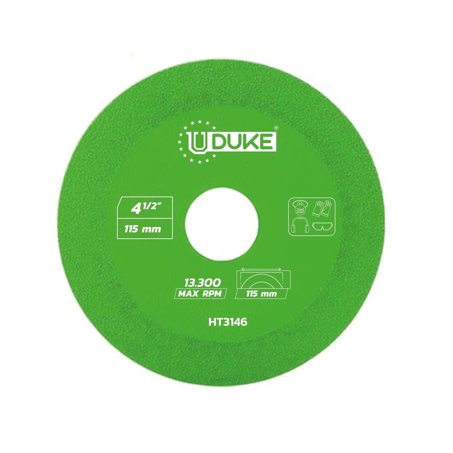 Disco De Corte Para Vidrio Y Ceramica 412  Uduke Ht3146