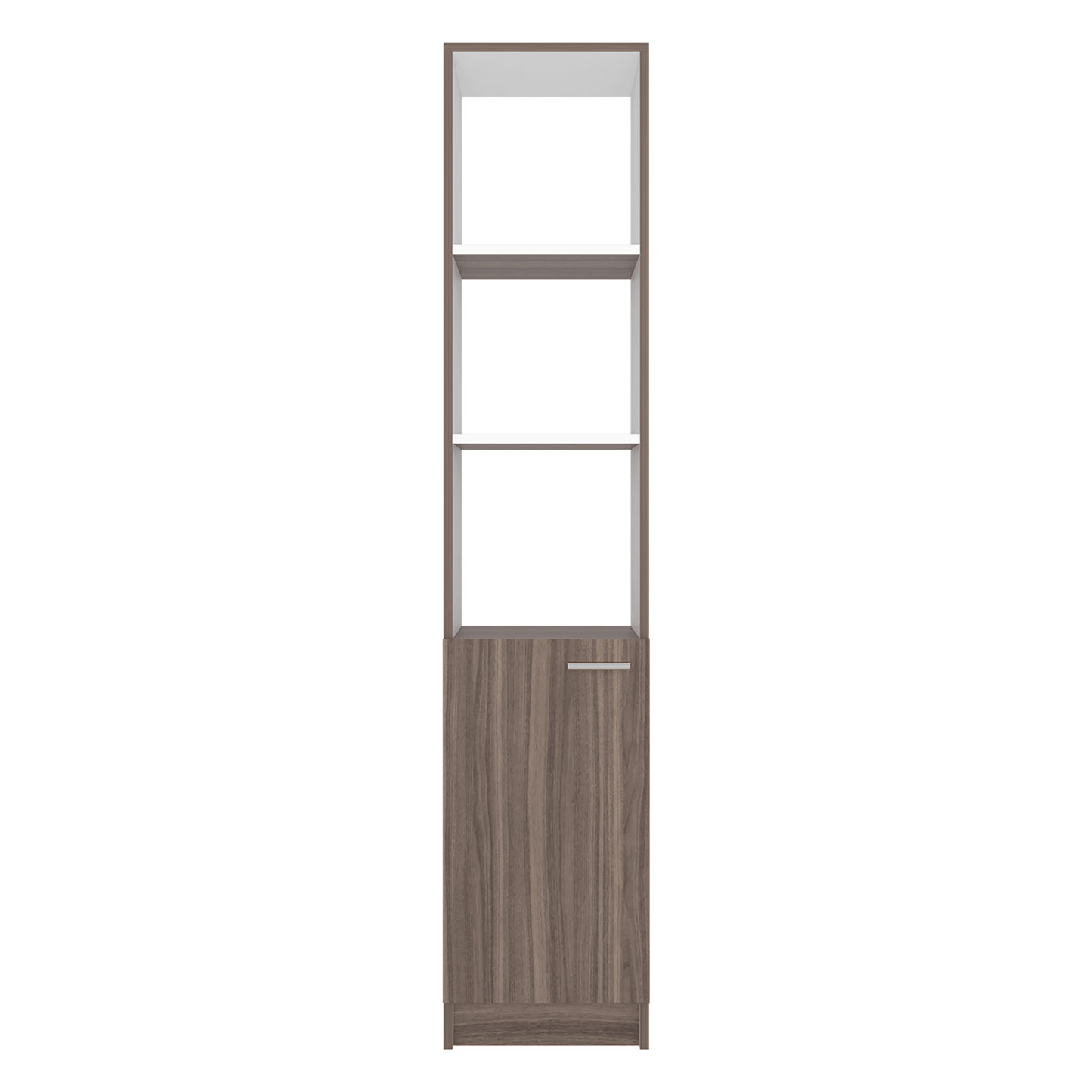 Mueble Auxiliar De Baño Bath 162X33X26 Rta Avellana Blanco Zf