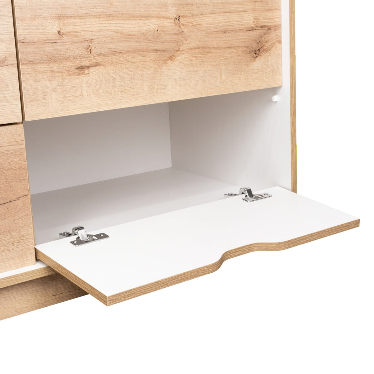 Cómoda Basilea 77X107X41 Rta Duna Blanco