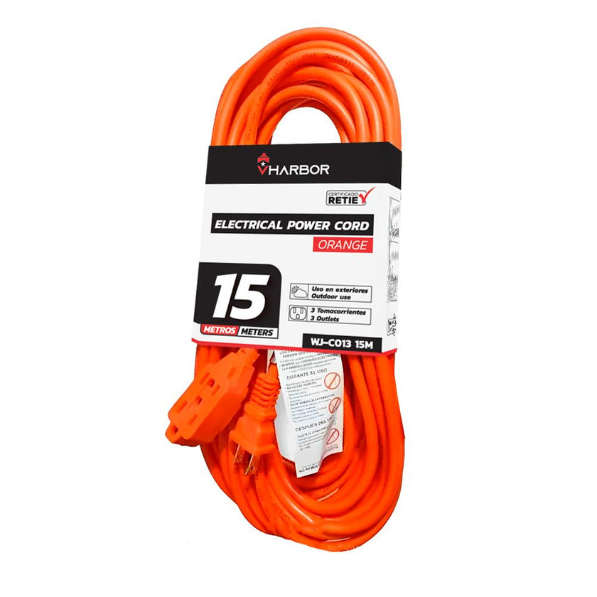Extension Naranja 15M Vharbor Wjc01315M
