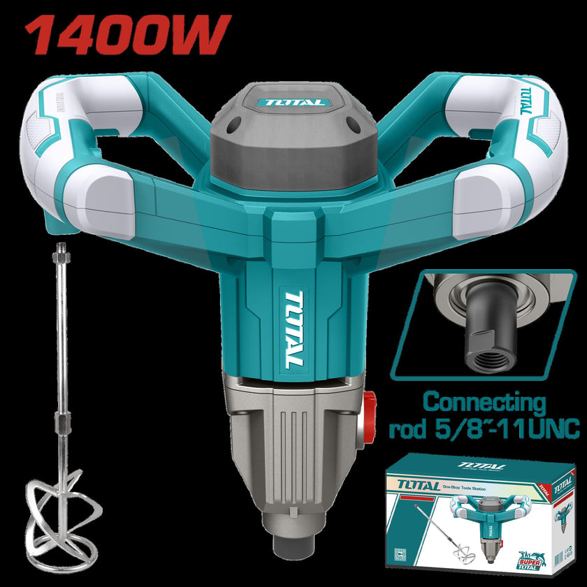 Mezclador De Pintura  5811 110120V 1400W   Incluye Batirdor Industrial Super Total Utd614006