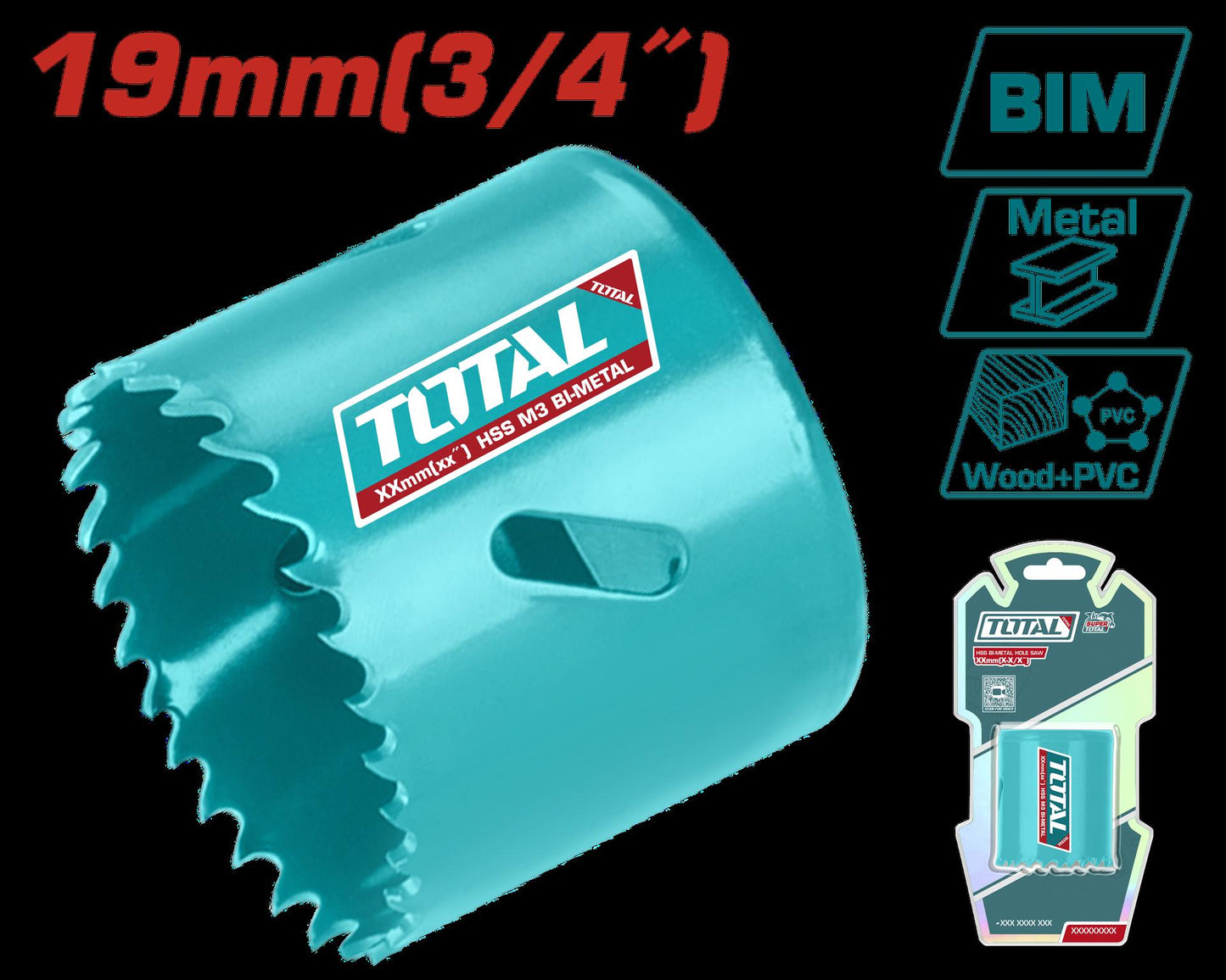Sierra Copa Bimetal 34 Super Total Tac410191