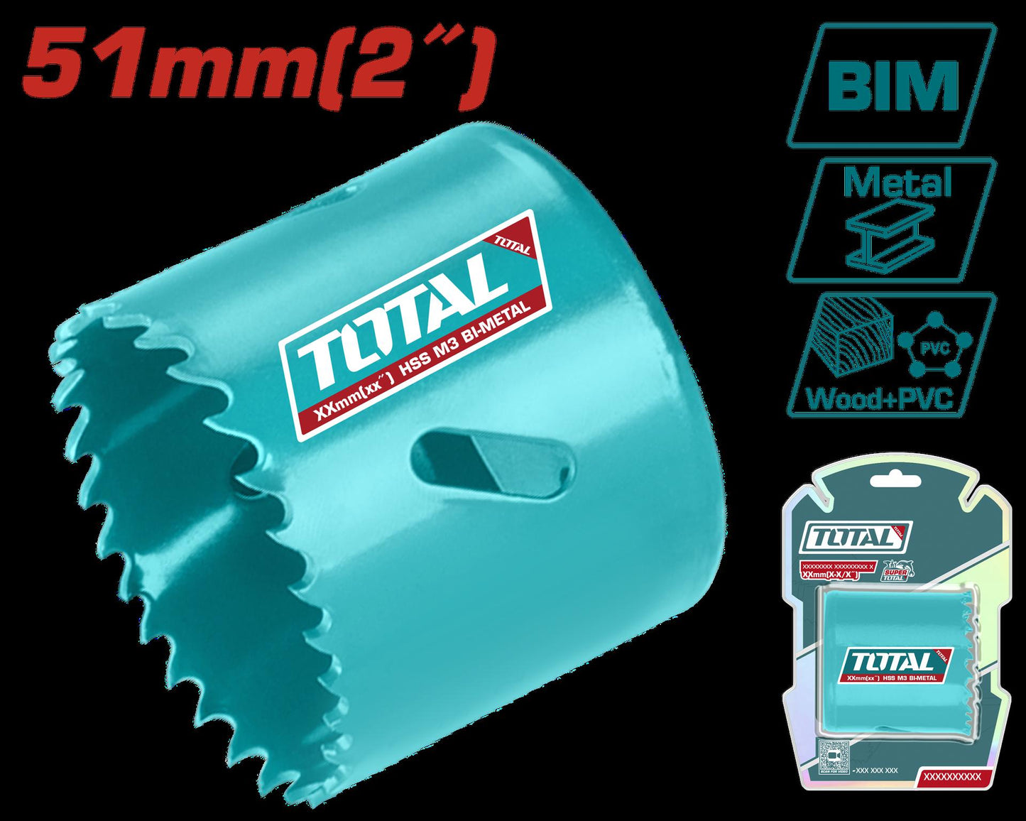 Sierra Copa Bimetal 2 51Mm Super Total Tac410511
