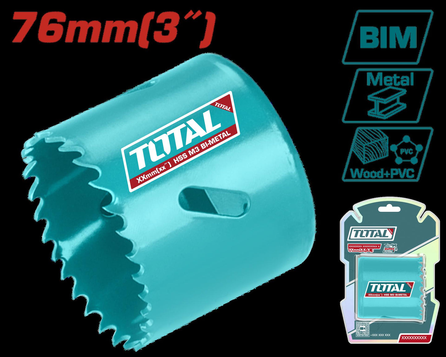 Sierra Copa Bimetal 3 Super Total Tac410761