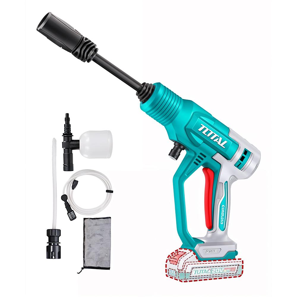 Hidrolavadora Inalambrica 20V Portatil Bateria Y Cargador No Incluido Super Total Tpwli2036