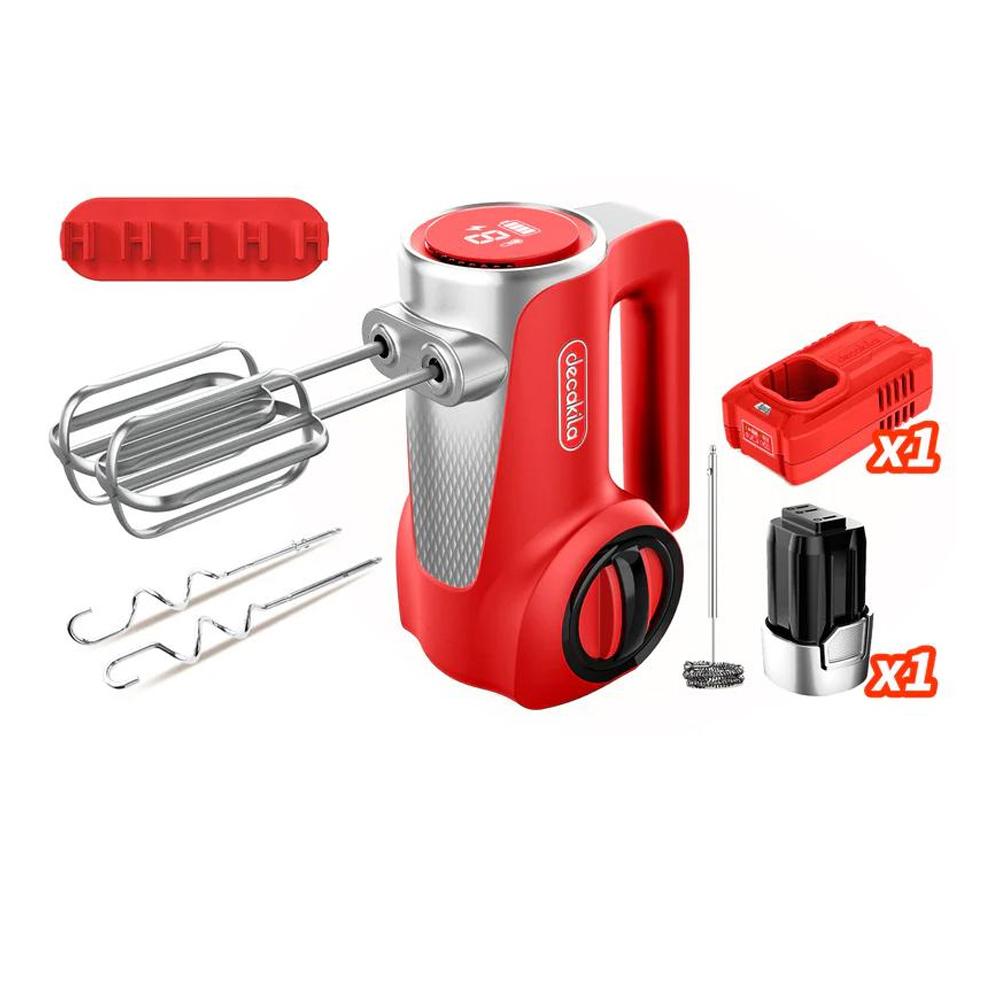Batidora Inalambrica 16V Incluye  Bateria Y Cargador Decakila Kumx023R