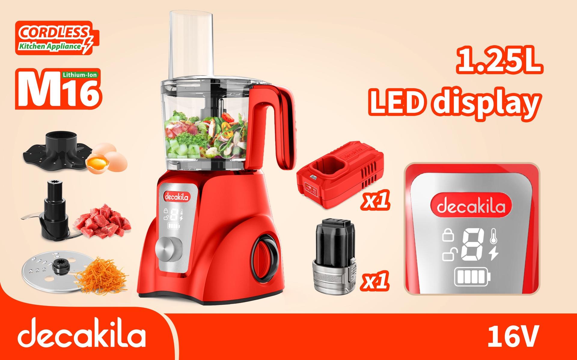 Picatodo Inalambrico 16V 125L Decakila Kumg027R