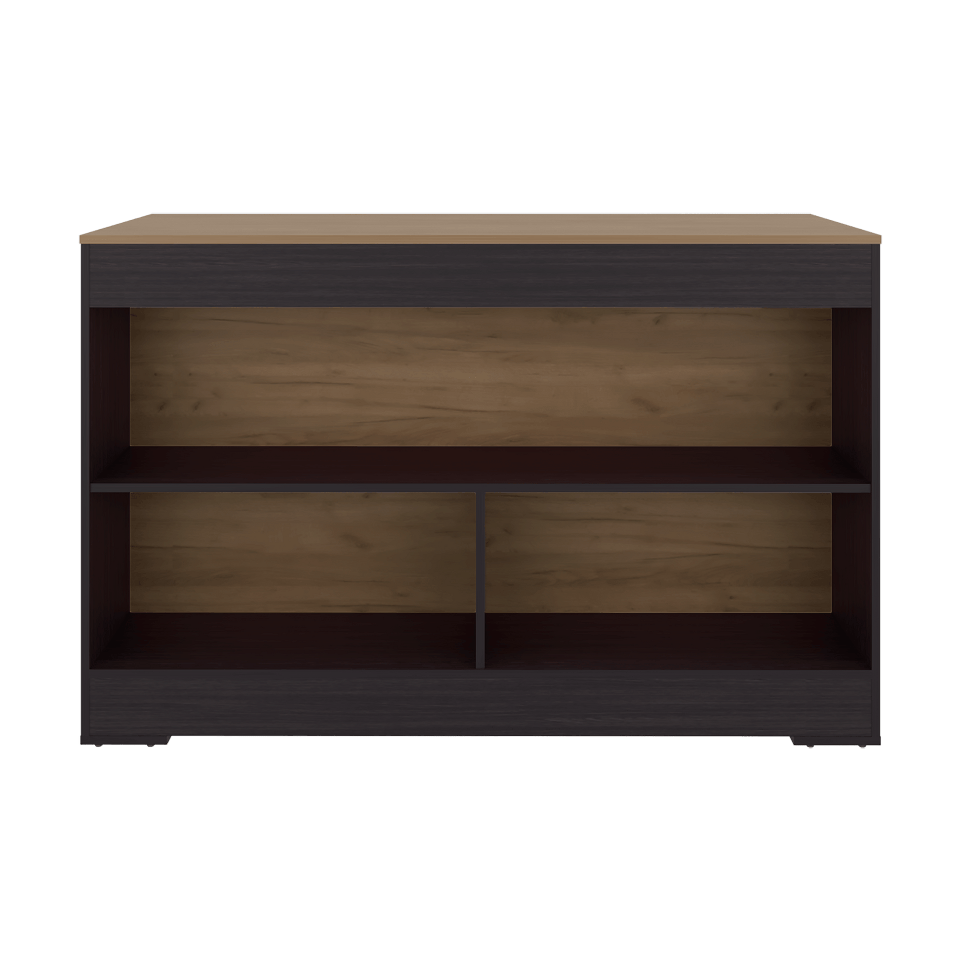 Barra De Cocina Cuenca 88X138X60 Rta Wengue Fresno Zf