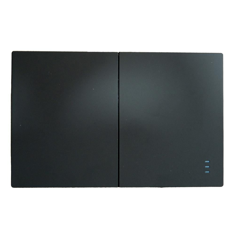 Swiche Doble Terra Negra Uduke V6007