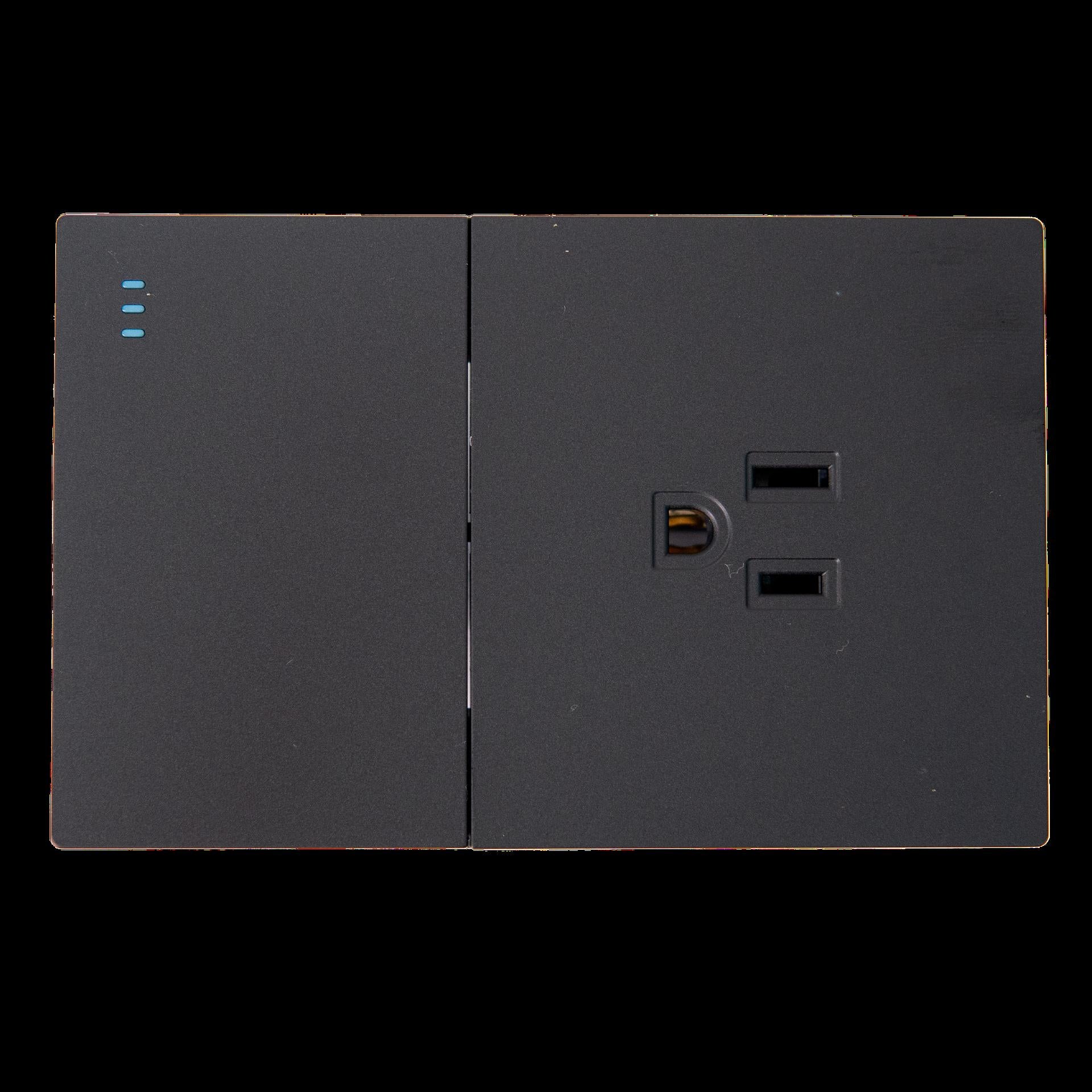 Toma Swiche Terra Negra Uduke V6018