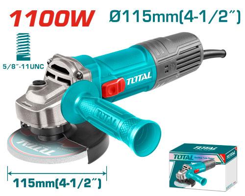 Pulidora 4 12  1100W Incluye Mango Auxiliar  Industrial Total Utg110125363