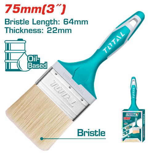 Brocha De 3 Mango Plastico Industrial Total Tht84036