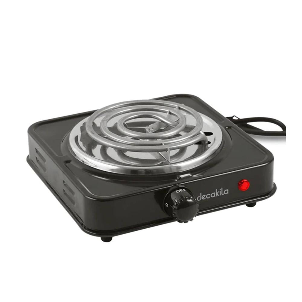 Estufa Electrica Portatil 1 Puesto 120V 1000W 21X24X75Cm  Decakila Kucc001B