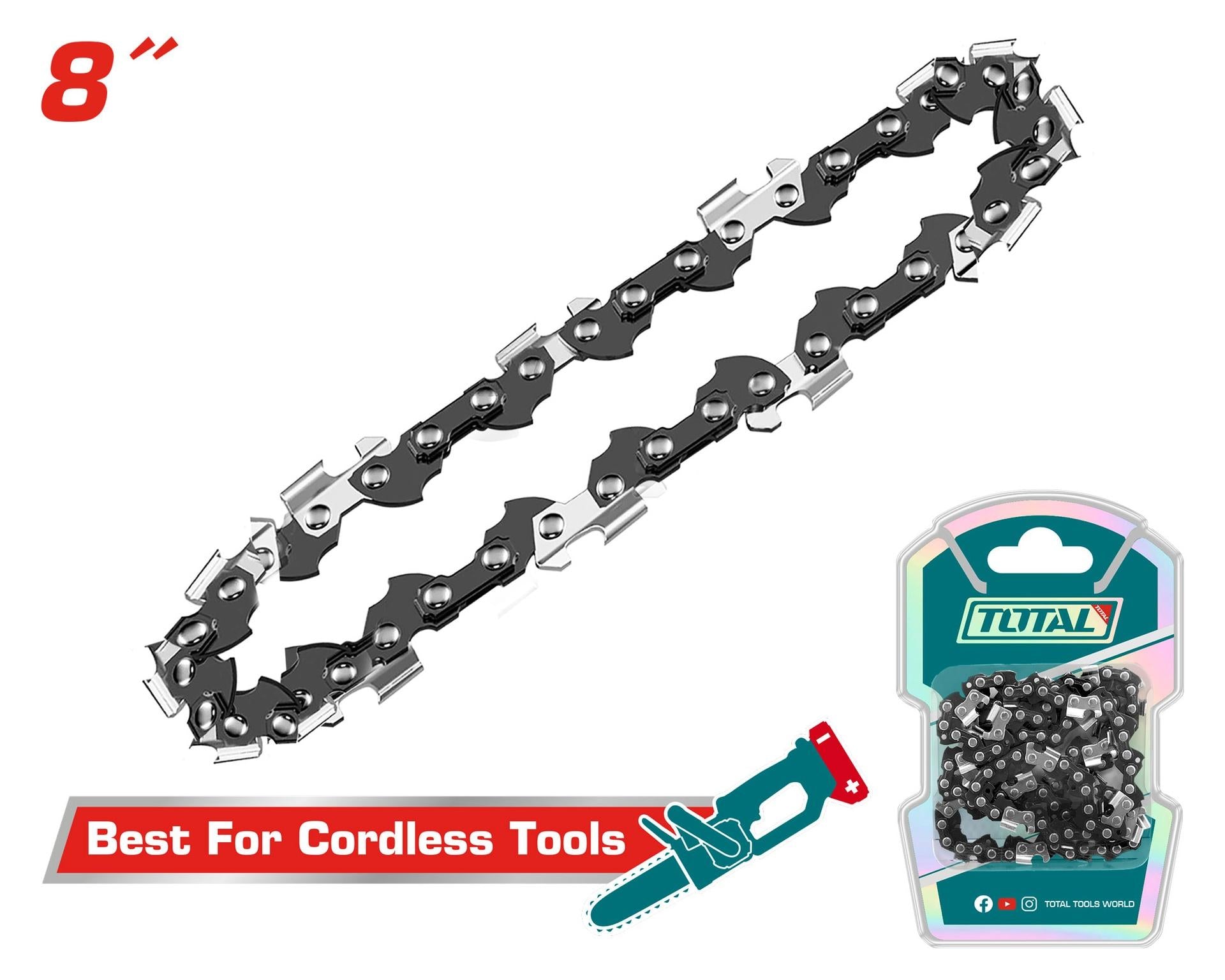 Cadena Para Motosierra 8 Industrial Total Tgtsc50801