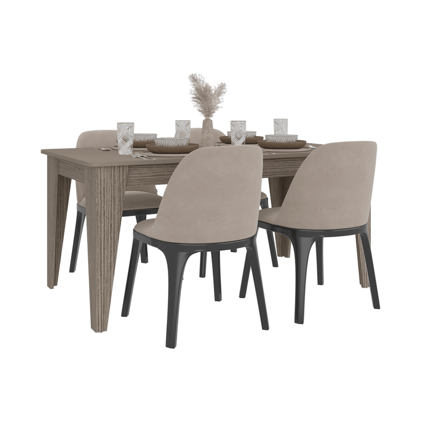 Mesa Comedor Torino 74X160X88 Rta Positano