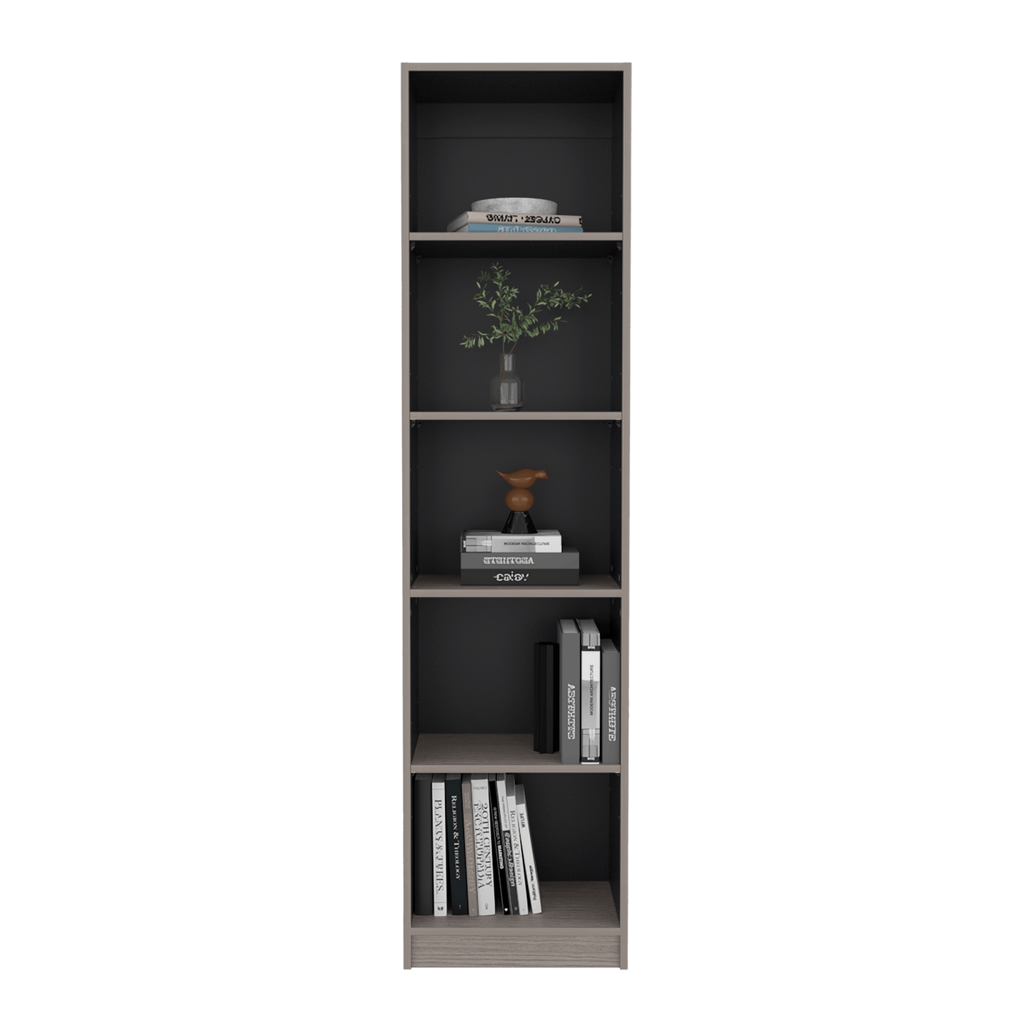 Estante Home E-M2 180X45X29 Rta Positano Wengue Zf