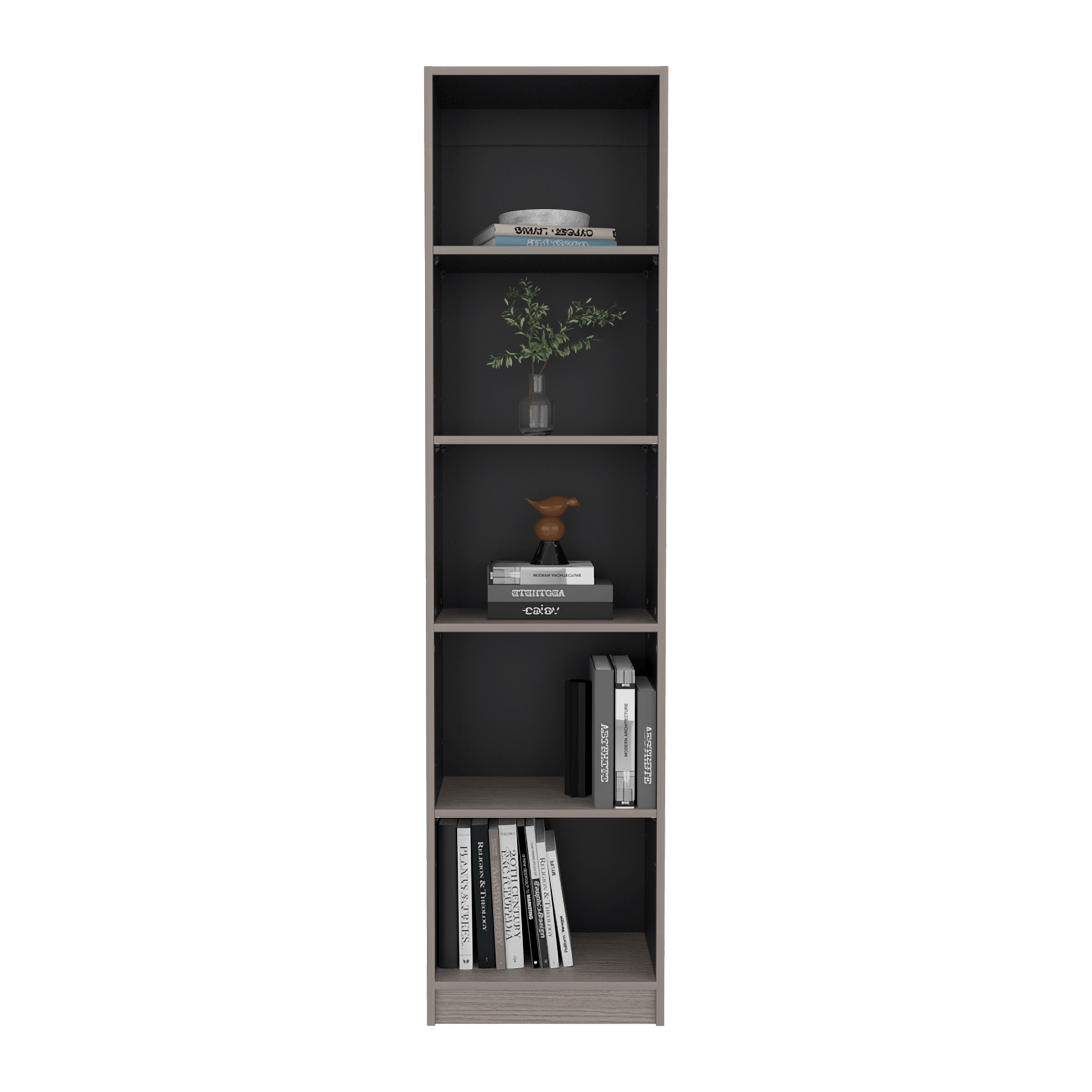 Estante Home E-M2 180X45X29 Rta Positano Wengue Zf