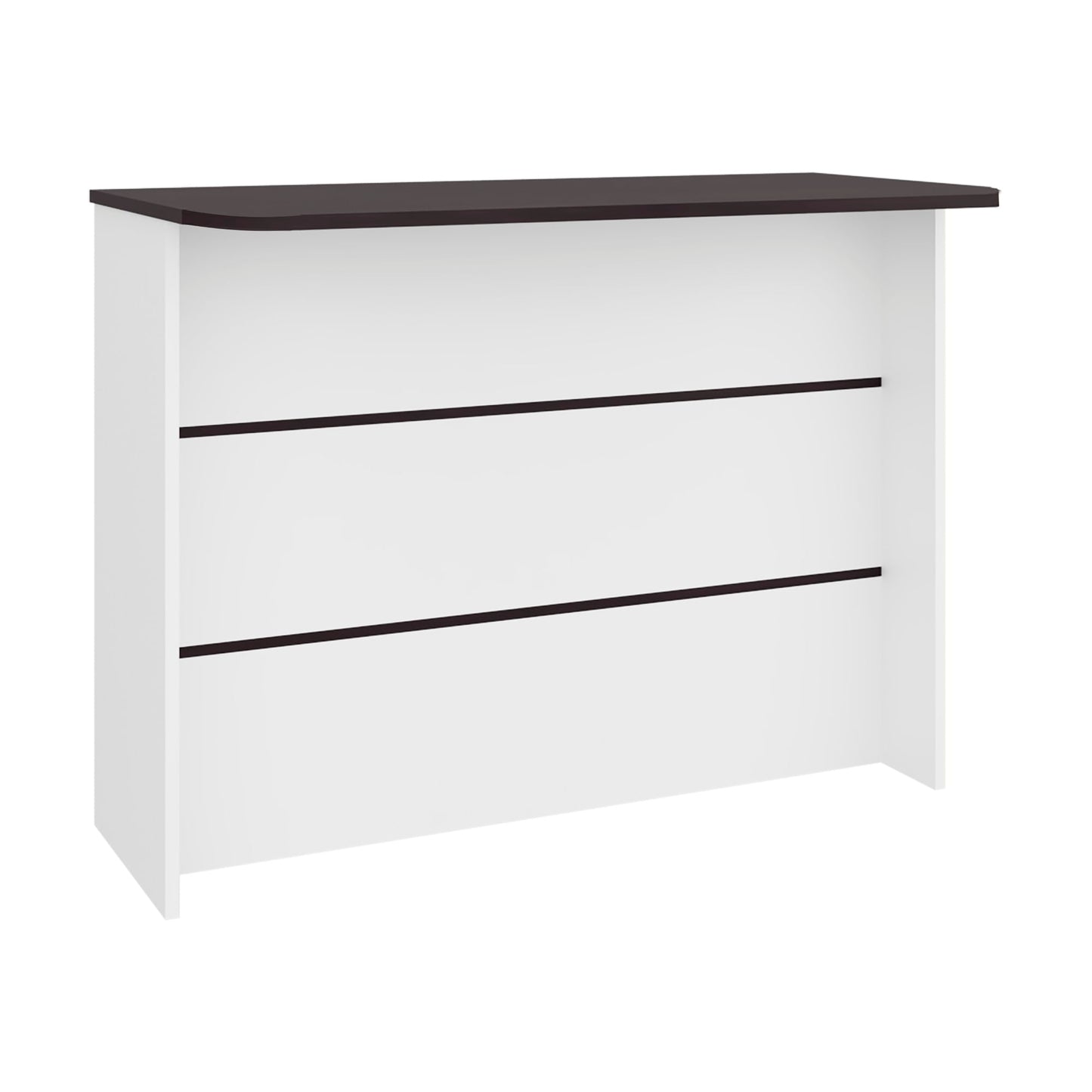 Barra Auxiliar Fendi 90X120X60 Rta Blanco Wengue Zf