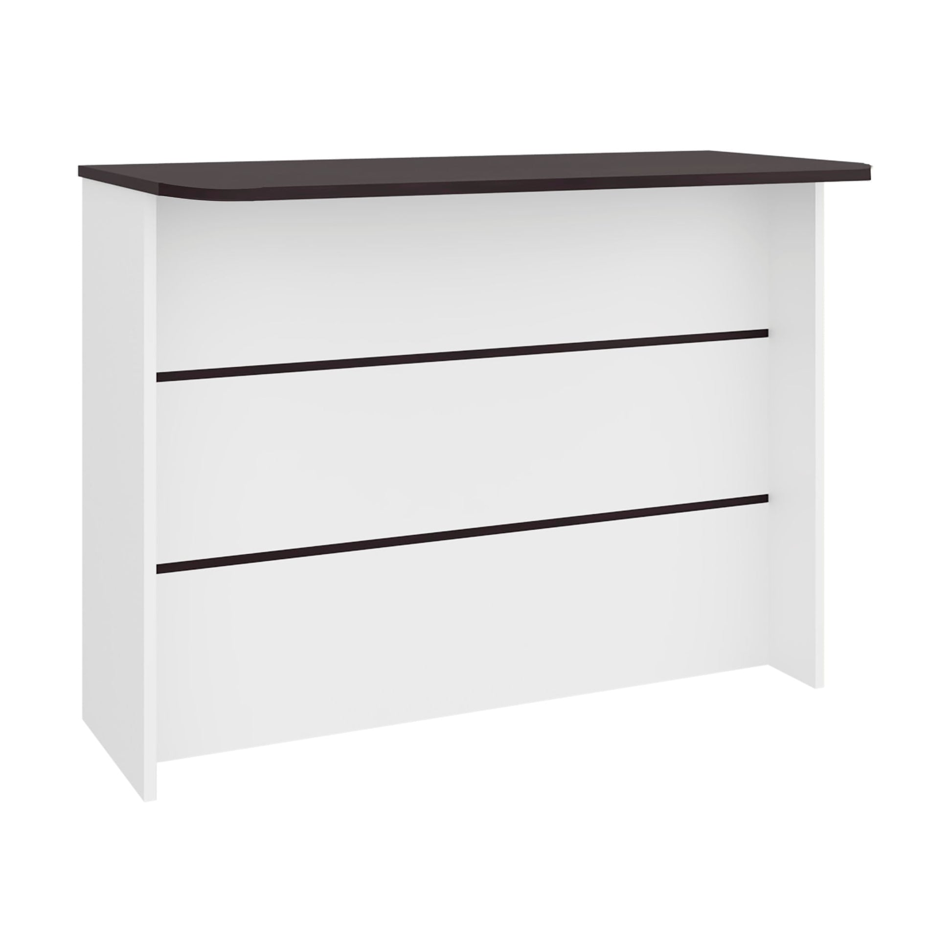 Barra Auxiliar Fendi 90X120X60 Rta Blanco Wengue Zf