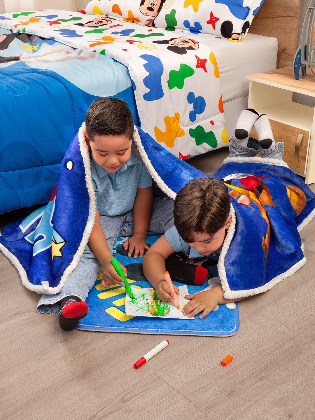 Cobija Disney Infantil Mickey Jr