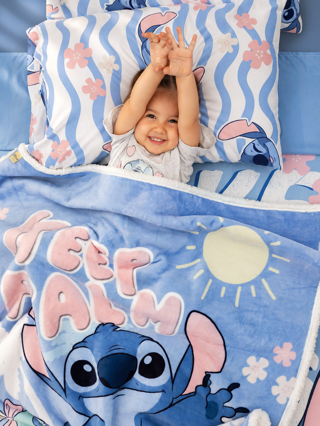 Cobija Ovejera Infantil  Disney Stitch