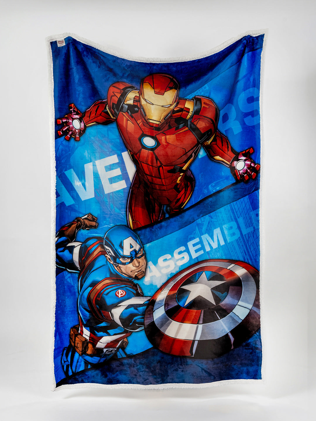 Cobija Ovejera Infantil  Disney Avengers