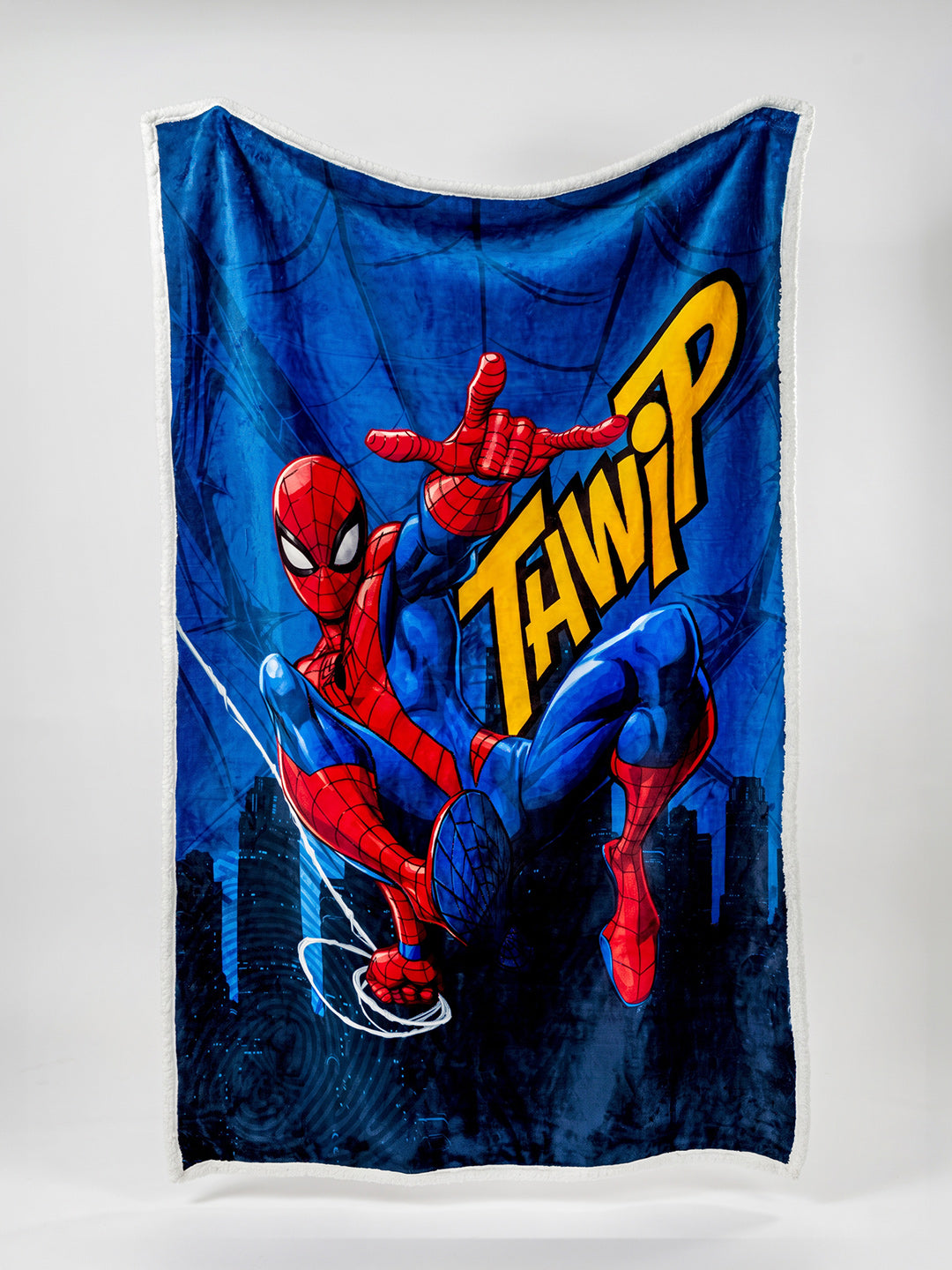 Cobija Ovejera Infantil  Disney Spider-Man