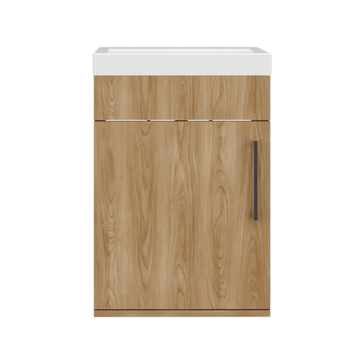 Mueble Para Lavamanos Flotante Oxford 54X39X32 Rta Fresno Eu